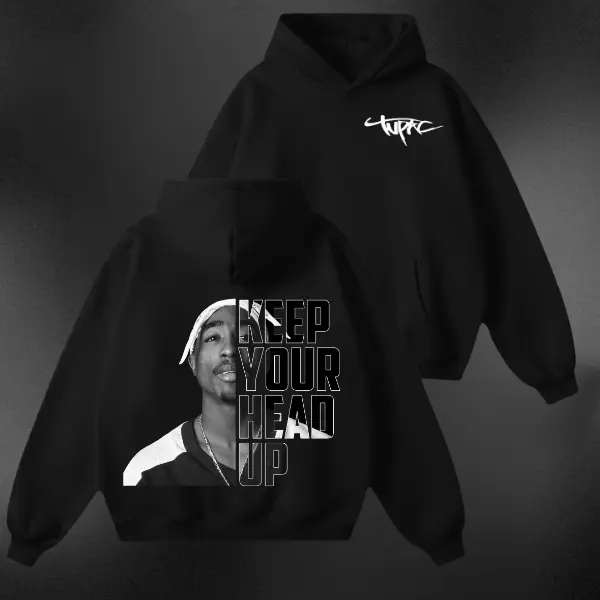 2PAC Music Icon Hoodie Sweatshirt T-Shirt – Classic Rap Streetwear Unisex Pullover Style