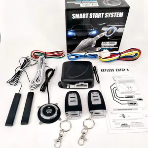 Car PKE Keyless Entry One-Click Start Modification Remote Control Remote Preheating Refrigeration Universal Anti-Theft Device