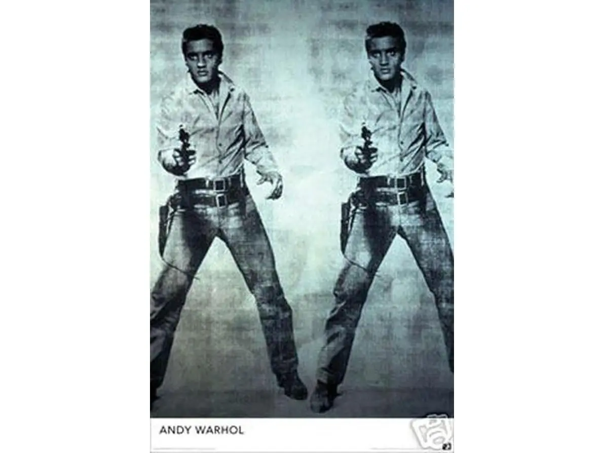 677-24x36-PA Andy Warhol Elvis Poster