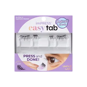 imPRESS Falsies easy tab Self Adhesive Eyelashes – Classy Natural