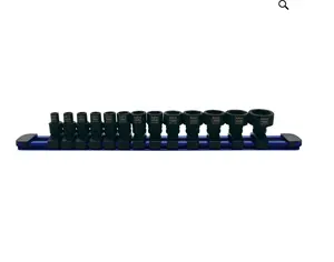 Astro Pneumatic 13-Piece 1/4″ Drive Low Profile Nano Impact Sockets – Metric