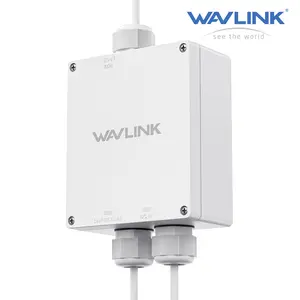 WAVLINK Outdoor Enclosure for PoE Injectors, IP67 Weatherproof Box, Exclusively Designed for WAVLINK Outdoor AP Series, Includes Wall & Pole Mount Kit