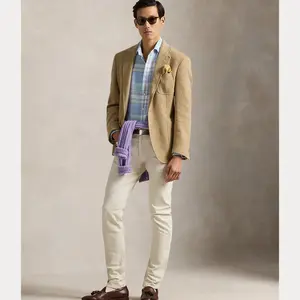 Polo Ralph Lauren - Classic Fit Plaid Slub Linen Shirt