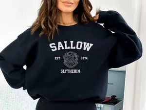 Sebastian Sallow Sweater, Wizard House Sweatshirt , Wizard School , HP Fan Gift , Wizards , Family Vacation Sweatshirt , Magic Inspired Unisex Sweatshirt