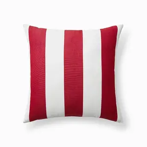 Indoor/Outdoor Toss Pillow - Cabana Jockey Red