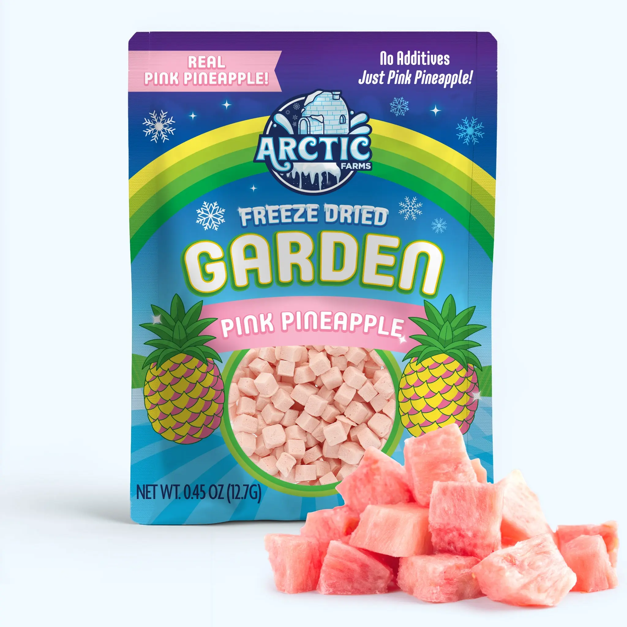 Freeze Dried Pink Pineapple Freeze Dried Pink Pineapple