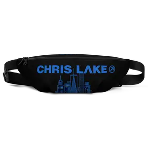 NEW YORK '26 - FANNY PACK - BLACK/BLUE