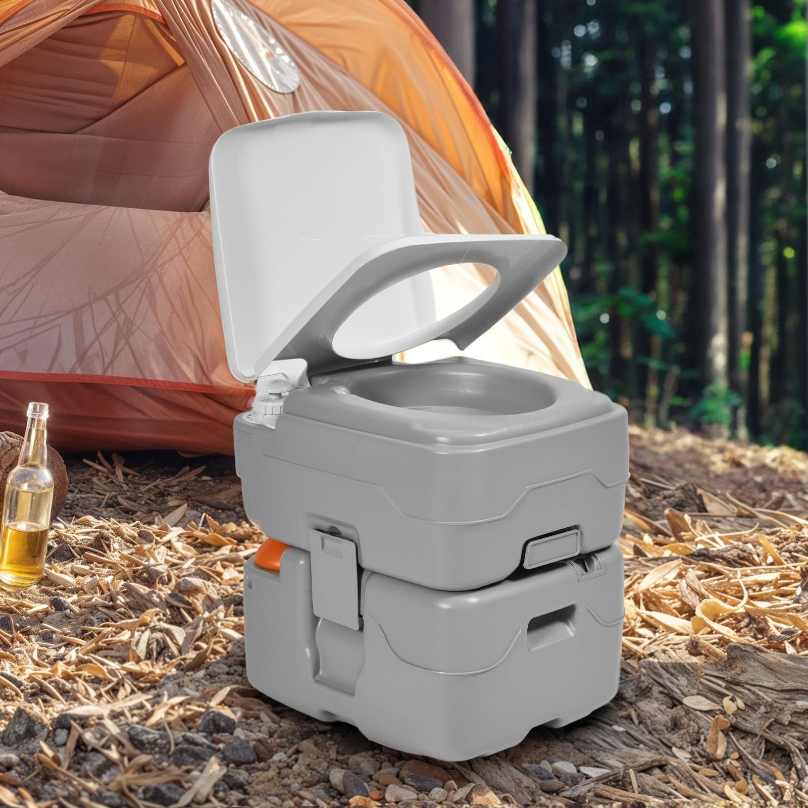 YITAMOTOR Portable Toilet Camping Porta Potty 5.8 Gallon with Hand Sprayer and Carry Bag Leak-Proof Indoor Outdoor Toilet with Level Indicator Handle Pump Rotating Spout for RV Boat and Trips YITAMOTOR Portable Toilet Camping Porta Potty 5.8 Gallon with Hand Sprayer and Carry Bag Leak-Proof Indoor Outdoor Toilet with Level Indicator Handle Pump Rotating Spout for RV Boat and Trips