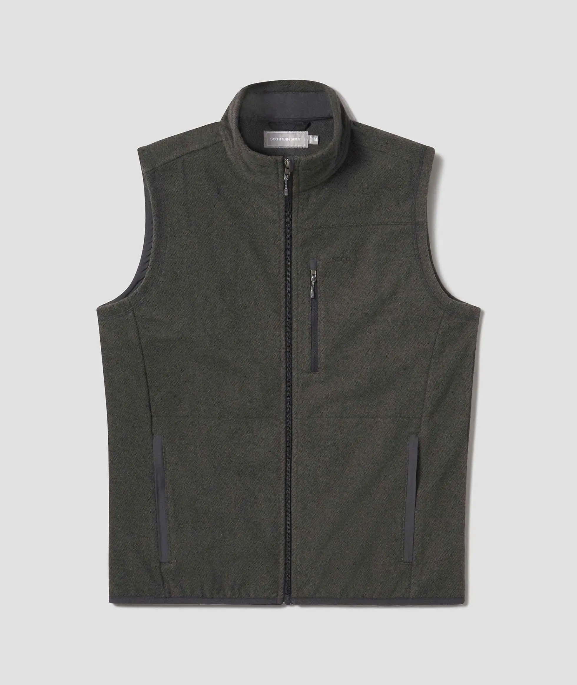 Stretch Twill Vest - Asphalt