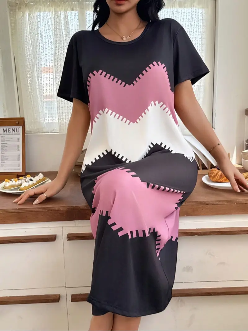loose fit night dress for women for deleivery - TikTok Shop