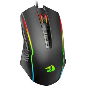 Gaming , Wired Gaming  with RGB Backlit, 8000 DPI Adjustable,  with 9 Programmable Macro Buttons & Fire Button, Software Supports DIY Keybinds, M910-K