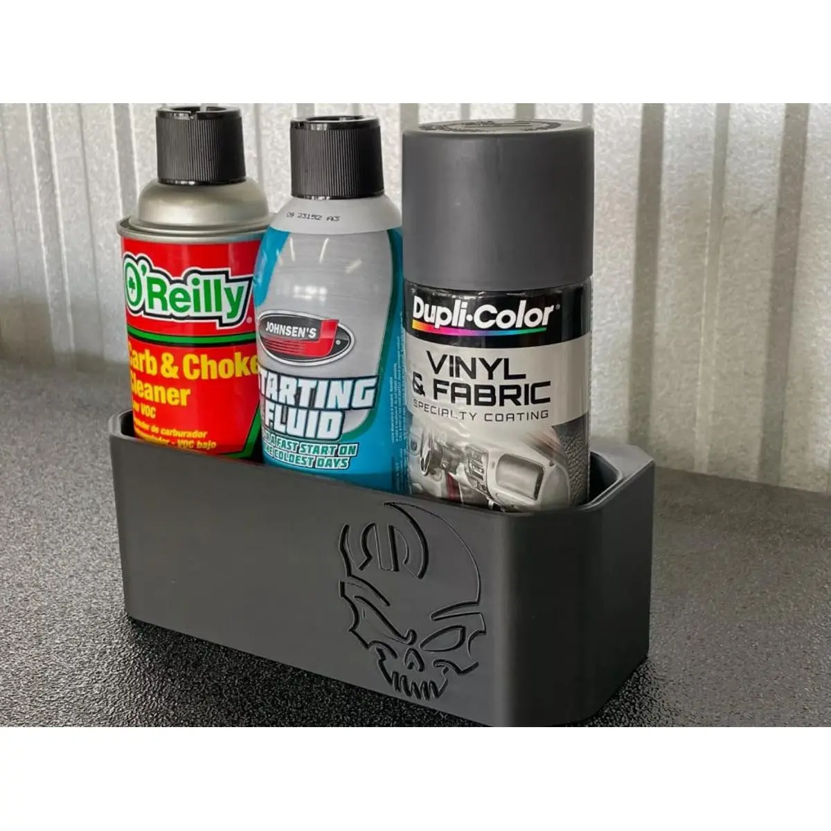 Mopar Magnetic Can Holder Spray Paint Aerosol Toolbox Work Bench Dodge Cummins Ram Charger Challenger Mopar
