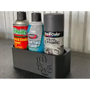 Can Holder Spray Paint Aerosol Toolbox Work Bench Dodge Cummins Ram Charger Challenger Mopar Workshop Garage Storage Diy
