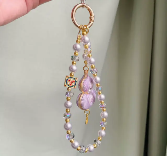 Elegant Rose Gold Purse Chain Handle for Evening Bags