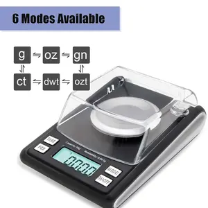 Milligram Scale 50g/0.001g High Precision Scale, Scale Food Portable Jewelry Scale .001 Gram Accuracy,Digital Miligram Scale for Tray/Tweezers/Calibration Weight