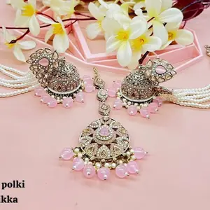 Bahubali Earings - Traditional Indian Jewelry for Women