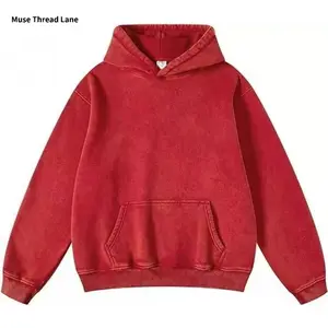 Hoodie Retro Heavy Half-Zip Unisex Hoodie Women's Style with Kangaroo Pocket and Headphone Jack Pocket Casual Aesthetic Street Style Essential Comfortable Hoodie