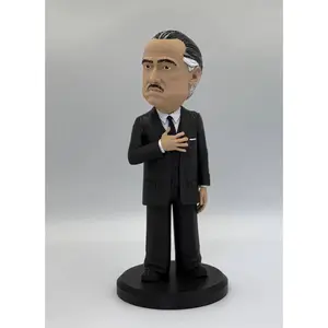 Mobster Figurine - "The Don" Caricature Statue, Crime Family Collection (10.5” | 240mm Edition)