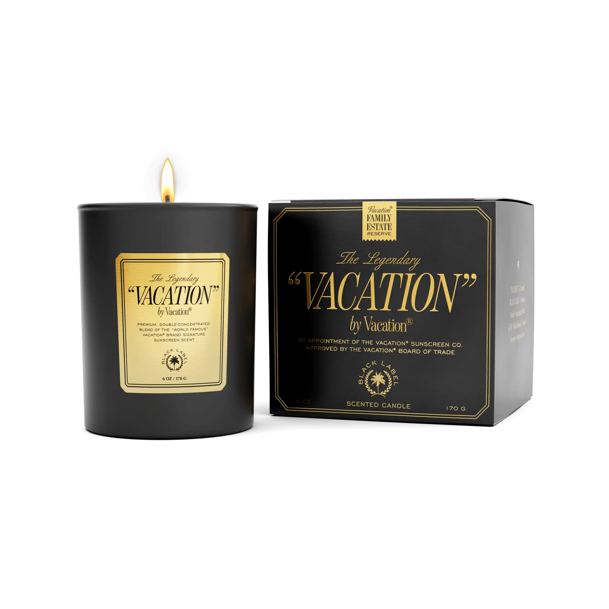 “VACATION” by Vacation BLACK LABEL Candle