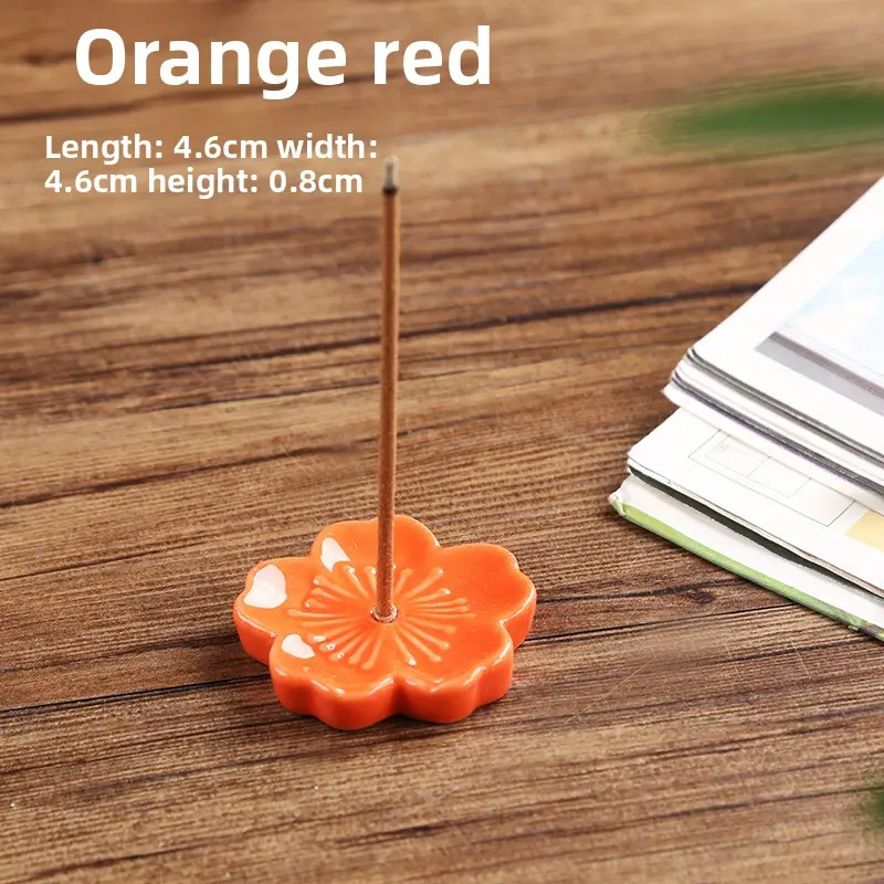 (Sakura Incense Stick) Orange-red