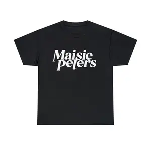 Maisie Peters Lyric Baby Tee - "Little Miss Unstable" Embroidered Unisex Heavy Cotton