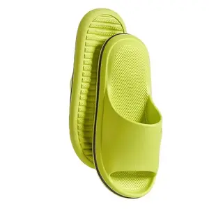 Womens Ultra-Soft Platform Slippers - Comfortable Anti-skid Open Toe Slides - Solid Color Indoor Shoes for Home & Bathroom - Durable, Stylish, and Breathable Girl Flipflop(Gift)11
