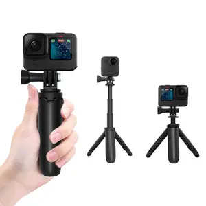Foldable Mini Tripod Monopod for GoPro Hero 11 10 Black Session, Osmo Action Camera - Portable Vlogging Accessory for Stability and Versatility Apeman