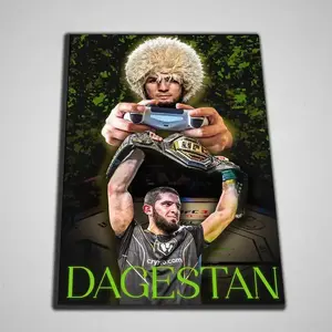 Khabib & Islam Ufc Poster Legacy Wall Art, Mma Legends Wall (No Frame)