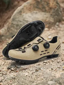 Universal Mountain Bike Shoes, Foot Support Breathable Hard Sole, Men's & Women's Daily Training & Outdoor Cycling, All Seasons