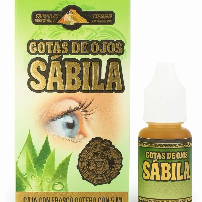 Aloe Vera Eye Drops / Gotas de Ojos Sbila  Natural Soothing Relief with  Aloe Extract | Alivio Natural y Refrescante con Extracto de Sbila | 5 mL  Dropper Bottle / Frasco con Gotero - TikTok Shop