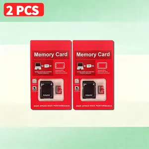 with adapter, micro tf Micro  compatible with desktop smart speaker audio, outdoor camera photos, PC files, and dashcam footage  flash flash memory personal computer psp game tf  monitoring system high speed portable storage microsdxc card micro tf  micro