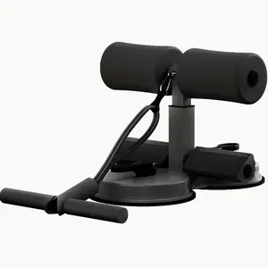 Upgraded Sit-Up Exercise Equipment for Home Workouts Non-Slip Floor Bar with Ergonomic Foot Holder Premium Abs Workout System Heavy-Duty Sit-Up Assistant Device Efficient Ab Crunch Machine