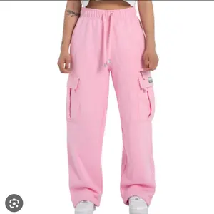 Limited Edition Pro Club Cargo Pants in Hot and Light Pink Color No Additional Features or Attributes