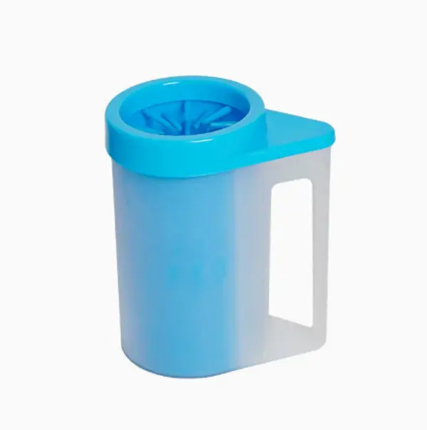 Automatic Pet Paw Cleaner Cup — Portable Dog & Cat Paw Washer for Muddy Paws, Gentle Silicone Bristles, Deep-Cleaning Grooming Tool