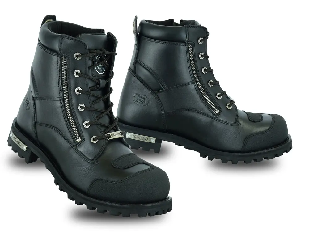 Voltus Men's Leather Motorcycle Boots