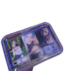 Ocean Glow Resin Tray - Eco-Friendly, Durable, and Versatile