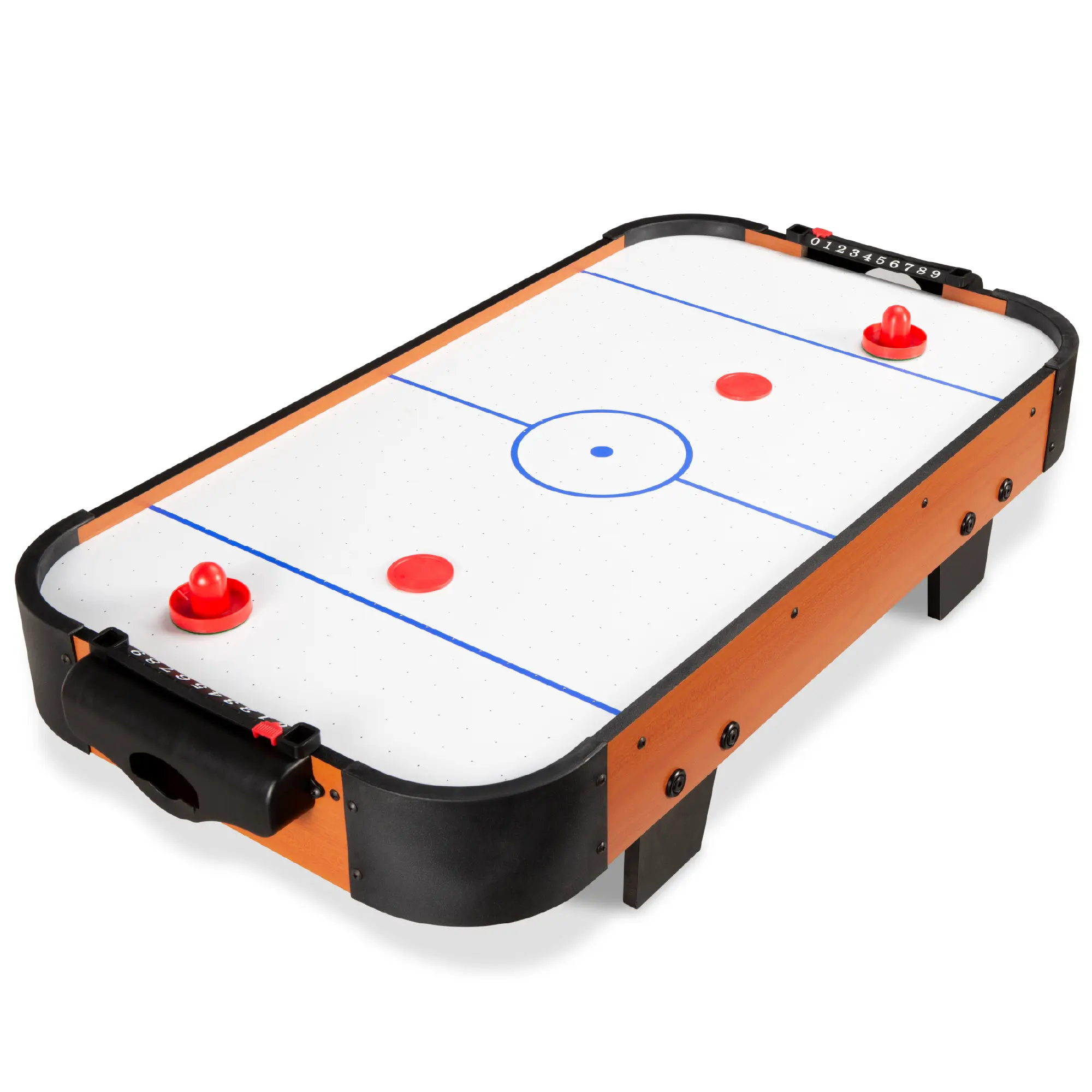 Best Choice Products 40in Air Hockey Arcade Table w/ 100V Motor, Electric Fan, 2 Strikers, 2 Pucks Best Choice Products 40in Air Hockey Arcade Table w/ 100V Motor, Electric Fan, 2 Strikers, 2 Pucks