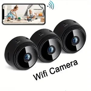 1080P HD Wireless Smart Security Camera — USB Rechargeable, Supports Night Vision and Remote Monitoring — Suitable for Indoor and Outdoor Home Security