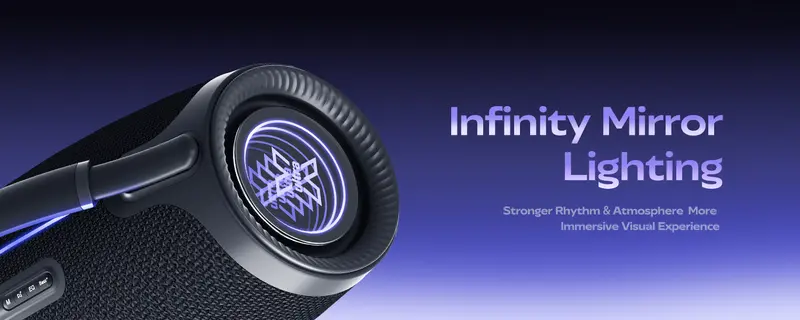 YEAHBOX Ultra 320 High-Power Ultra-Portable Bluetooth Bass Speaker - 300W Rated/500W Peak Power, True 3-Way 5-Driver System, 6×9in Racetrack Woofer, Dual Radiators, RGB Lights, IP65 Rated, Multi-Input (USB, HDMI ARC, Cells), Deep Controlled Bass Impact YEAHBOX Ultra 320 High-Power Ultra-Portable Bluetooth Bass Speaker - 300W Rated/500W Peak Power, True 3-Way 5-Driver System, 6×9in Racetrack Woofer, Dual Radiators, RGB Lights, IP65 Rated, Multi-Input (USB, HDMI ARC, Cells), Deep Controlled Bass Impact