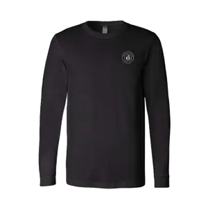 Black Long-Sleeve Logo T-Shirt