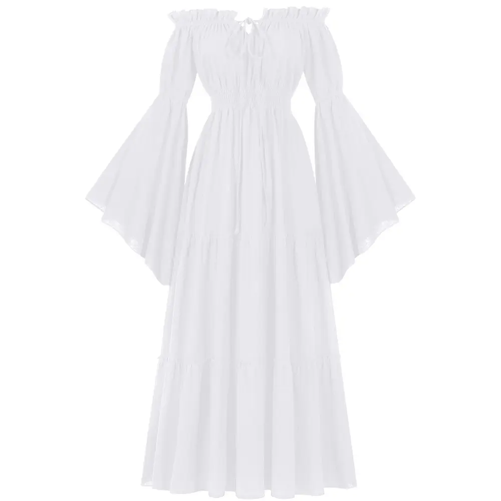 241114 Renaissance women's dress 2 white