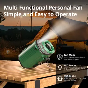 【SpringGlowUp】W&O Portable Waist Fan Clip On, Father's Day Gifts for Dad Husband, 10000mAh Rechargeable Wearable Shirt Fan, Powerful Belt Fans, Birthday Gifts for Men Jobsite Travel Camping Essentials 2026