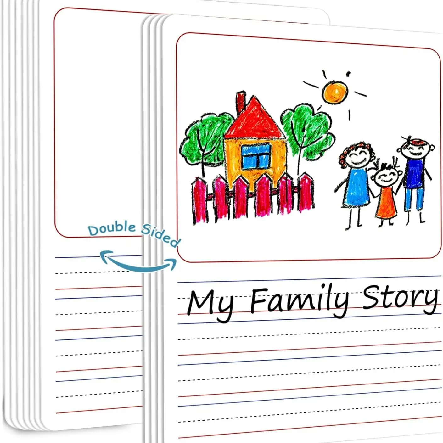 Story Lined & Drawing Writing