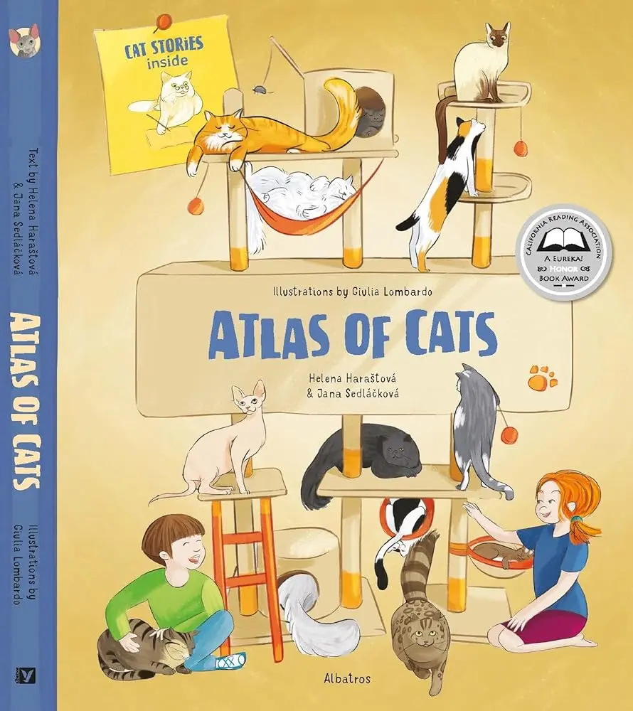 Atlas of Cats - Animal Companions Series Book, Children's Literature & Art Book