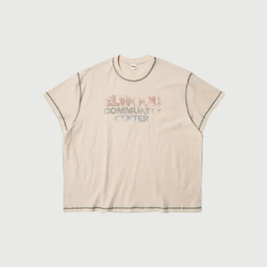 Elwood Nubby Tee - 'Natural'