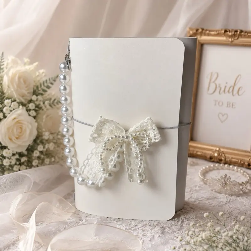 A5 Leather Journal Cover, "I Do" Themed Protective Case for Notebooks