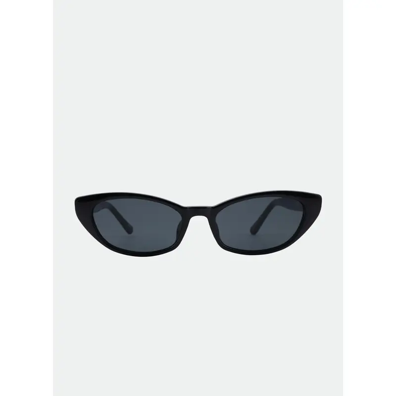 OTRA Papillon - Black Round Metal-Frame Sunglasses with  display picture 1