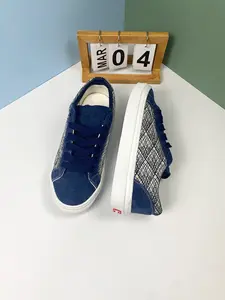 Summer Large Size Sport Casual Skate Shoes, Hidden Blue Leisure Shoes, Unisex Trendy Canvas Shoes, Fashion Men's Shoes