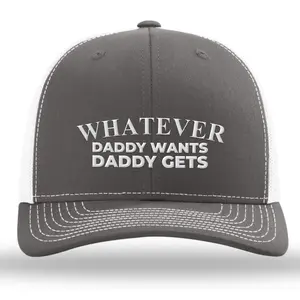 Whatever Daddy Wants Embroidered Richardson Hat Quality Caps Snapback Cap Premium Headwear Whatever Daddy Wants Embroidered Richardson Hat Quality Caps Snapback Cap Premium Headwear
