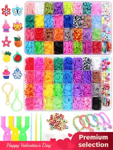 Rainbow Weaving Machine Strap Kit, Bracelet Making Kit, DIY Craft Weaving Machine Bracelet Kit, Creative Birthday Gift, Valentine's Day, Gift